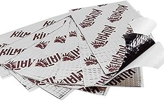 KILMAT 80 mil (2 mm) 18 sqft (1.7 sqm) Car Sound Deadening Mat, Butyl Automotive Sound Deadener, Audio Noise Insulation and dampening