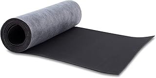 TroyStudio Mass Loaded Vinyl Sound Proof Barrier, 1.25 Ibs/sq ft, 1 x 8 Feet MLV Insulation Sheet, Anti Vibration Deadening Soundproofing Material (1/8" thick, 1 x 8 feet) (1/8" thick, 1 x 8 feet)
