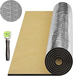 Storystore 394 (10 mm) mil 10.8 sqft Heat Sound Deadening Insulation Mat, Car Sound Deadening Material, Sound Deading Material for Cars (39"(W) x 40"(L) x 3/8"(T))