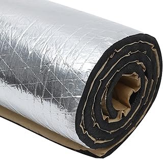 397 MIL 21.53 Sqft Sound Deadener for Cars Sound Deadening Mat Heat Shield Pad Noise & Heat Insulation for Car Hood Engine Door