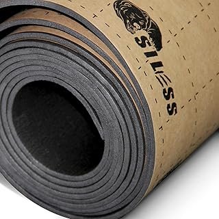 Siless Sound Deadening Foam 157mil 36 sqft - Sound Deadener Mat - Car Sound Dampening material - Sound dampener - Sound deadening mat sound Insulation - Car Sound deadening Bulk Kit Trunk Hood Door Mats
